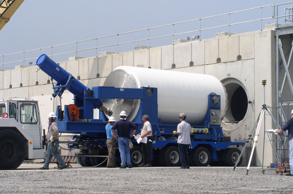 NUHOMS® used fuel dry storage system at the site of a US utility