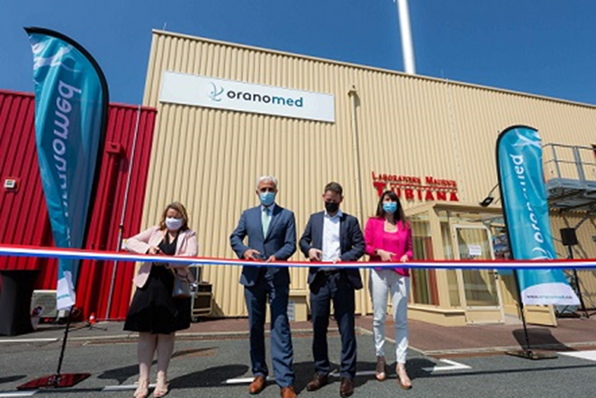 Orano Med inaugure l'extension du Laboratoire Maurice Tubiana et son Centre de Recherche Orano Med inaugure l'extension du Laboratoire Maurice Tubiana et son Centre de Recherche