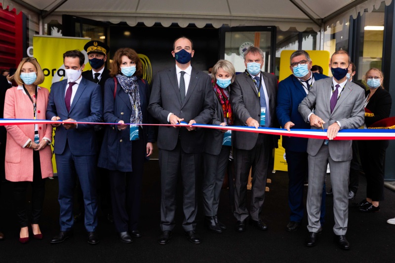 M. Castex inaugure le centre d'innovation CIME Orano