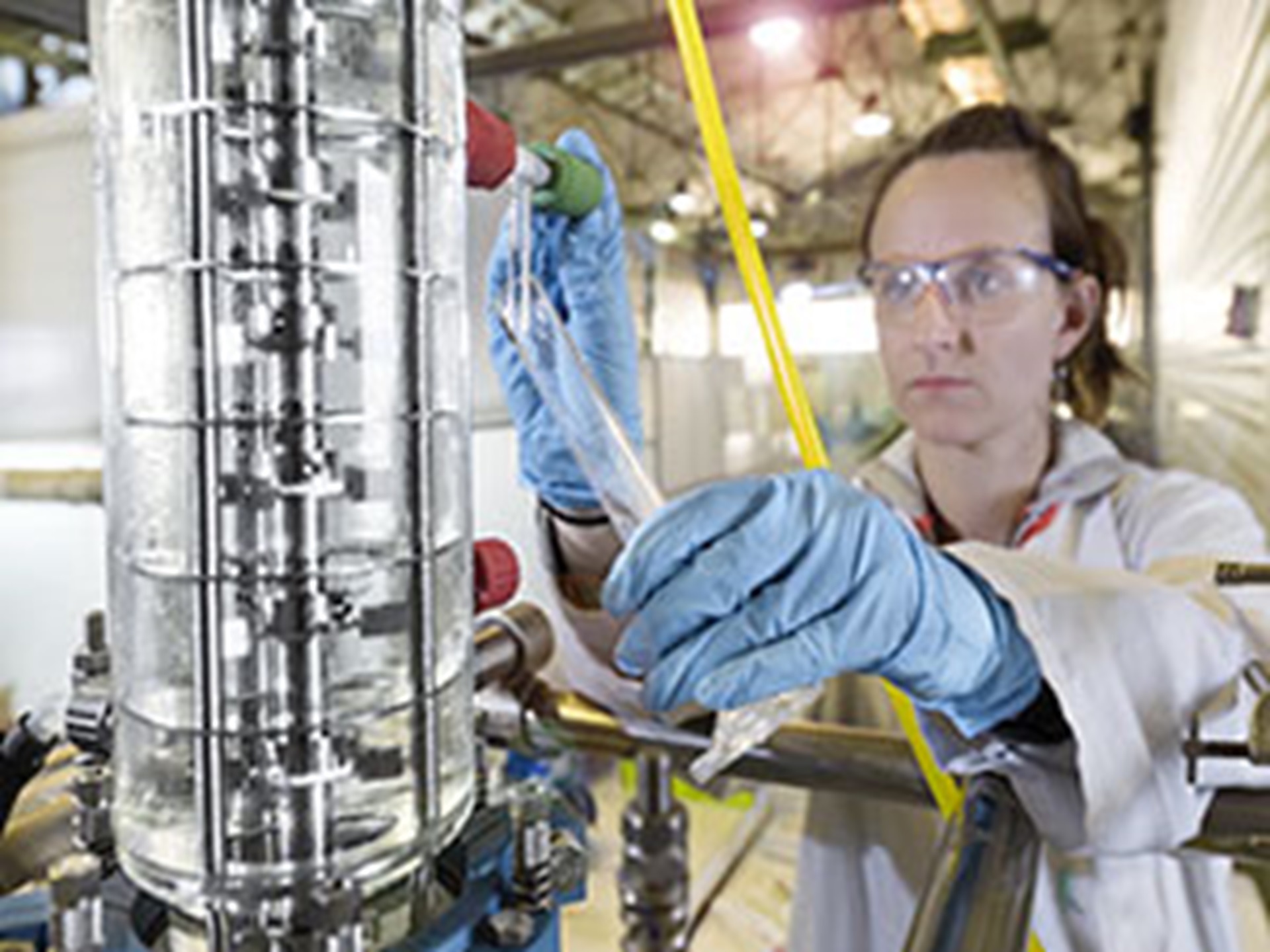 Laboratory of the Mining Laboratory Center (CIM) Orano Bessines